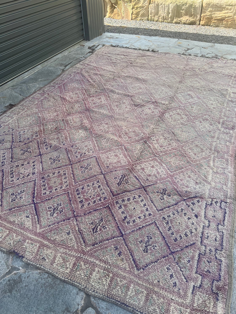 Vintage Moroccan rug