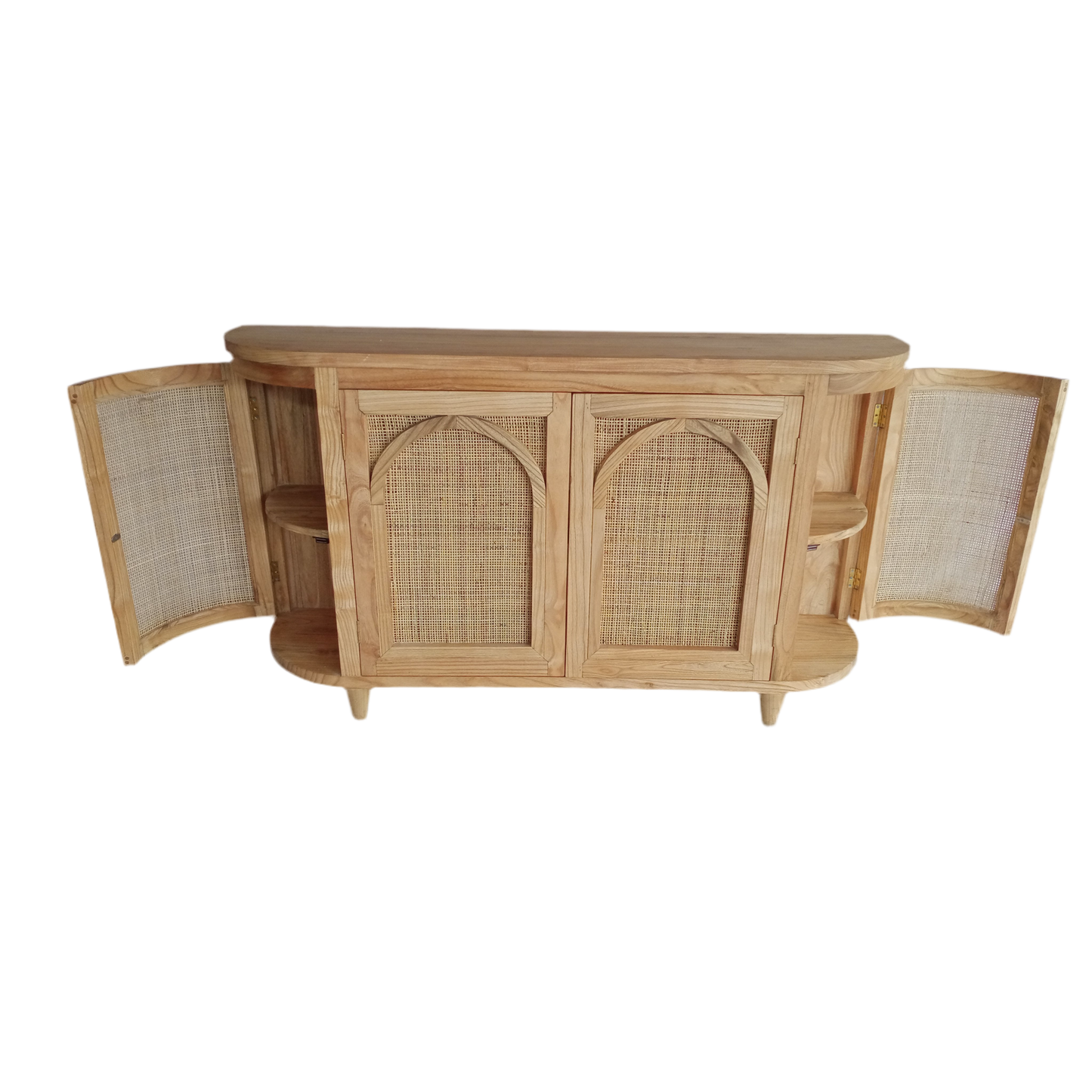 The Bali Buffet with Arch Doors
