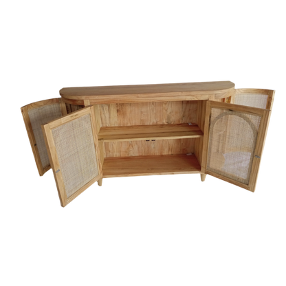 The Bali Buffet with Arch Doors