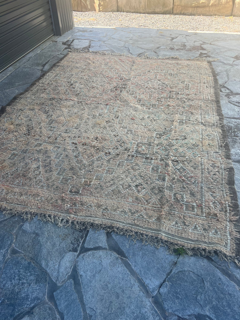 Vintage Moroccan rug