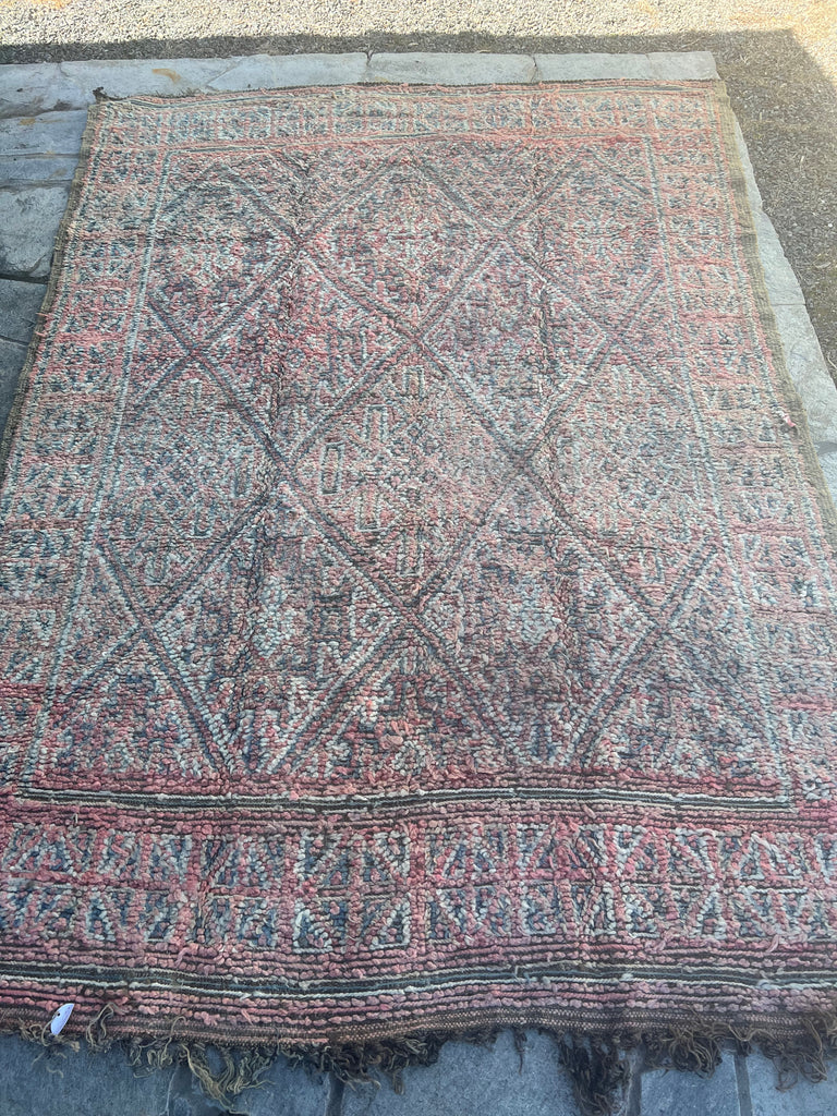 Vintage Moroccan rug