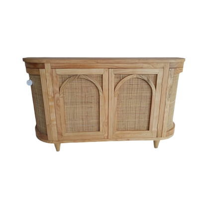 The Bali Buffet with Arch Doors