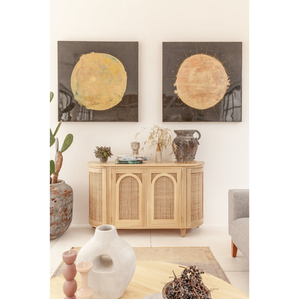 The Bali Buffet with Arch Doors