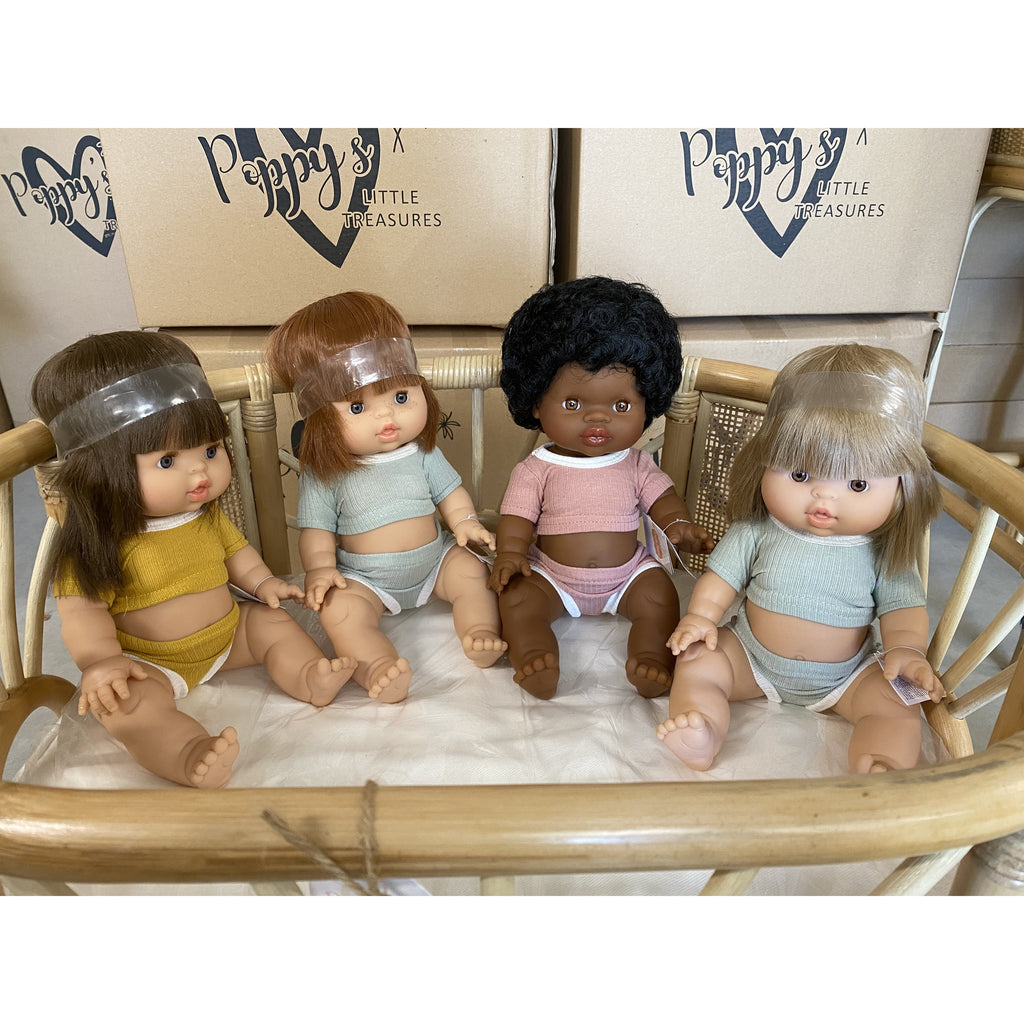 34cm Doll - Crop + Shorties Set