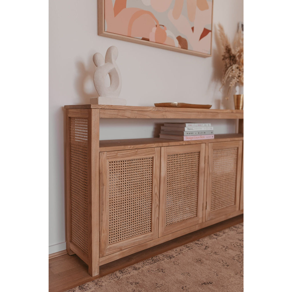 The Lombok cabinet - 4 Door Timber