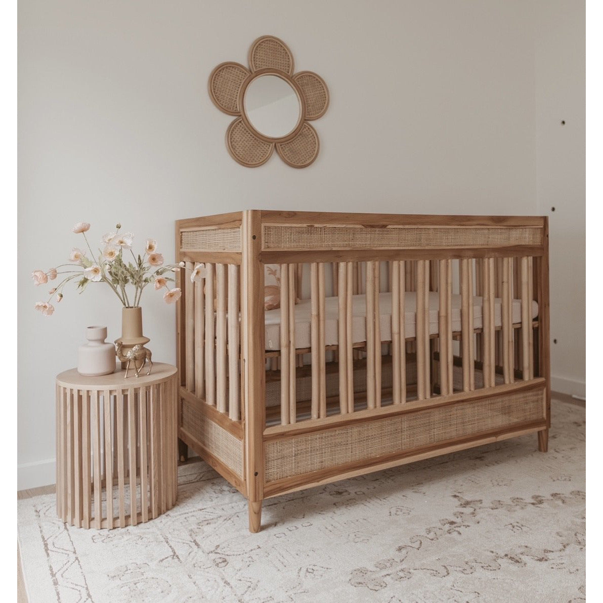 The Iluka Cot - Teak