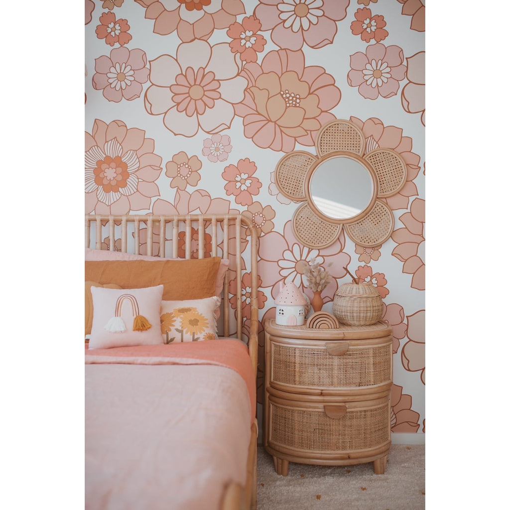 Flower Mirror  - WHITE ONLY IN STOCK